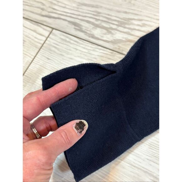 Banana Republic navy blue classy sweater blouse size XS - Picture 9 of 10